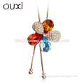 11041-2 OUXI New arrival decoration artificial flower crystal sweater chain